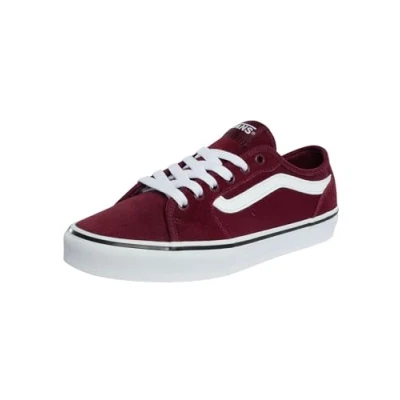 Image of Vans Men&#039;s Mn Filmore Decon Sneaker, Suede Canvas Port Royale Wht, 10.5 UK