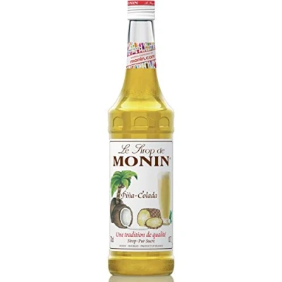 Image of Monin Pina Colada Syrup 70cl Case of 6, Transparent