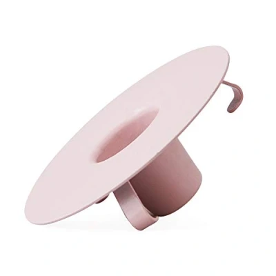 Image of Design Letters Candle Holder Insert for Porcelain Cup &amp; Favourite (Pink) Painted Steel, Adjustable, Easy to Clean, Fits Candles with ca. D: 2,2cm.