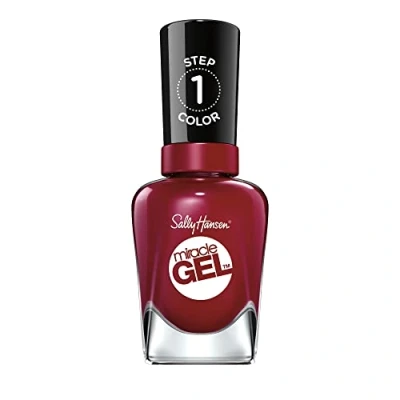 Image of Sally Hansen Miracle Gel Nail Polish, Dig Fig, 14.7ml