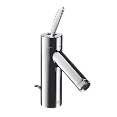 Image of Hansgrohe Axor Starck 185 10010000 Sink Fitting Chrome with Drainage