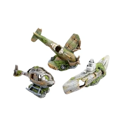 Image of CLASSIC Wreckage Aqaurium Ornament