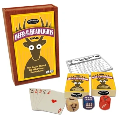 Image of University Games Front Porch Classics Deer In The Headlights Game