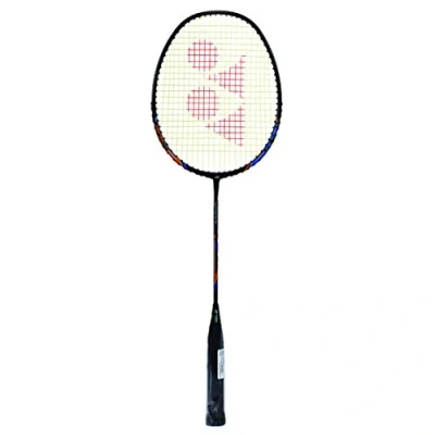 Image of Yonex Nanoray Light 18i Graphite Badminton Racquet with free Full Cover (77 grams, 30 lbs Tension, Black)