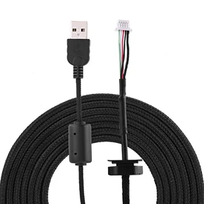 Image of VBESTLIFE USB Mouse Line Wire Cable Replacement Repair Accessory for Logitech G9/G9X Game Mouse(2m)
