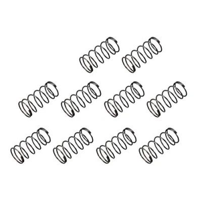 Image of sourcingmap Compression Spring 1.2mm Wire Dia , 19mm OD 40mm Free Length Steel Extension Spring,Black,10Pcs