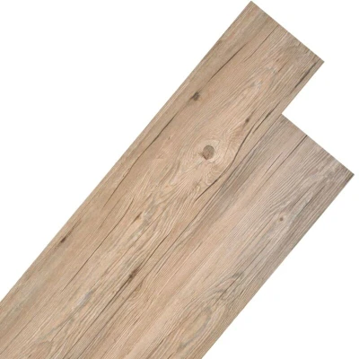 Image of vidaXL Non Self adhesive PVC Flooring Planks 5.26 m² 2 mm Oak Brown