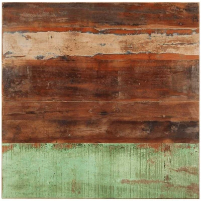 Image of vidaXL Square Table Top 80x80 cm 15 16 mm Solid Reclaimed Wood