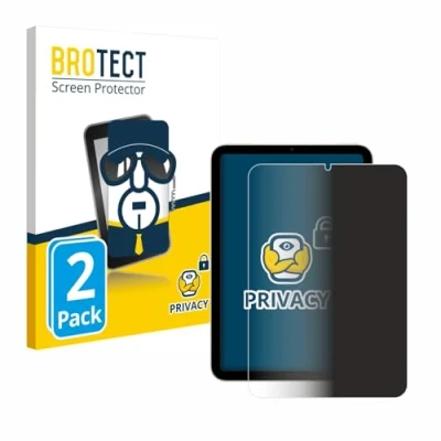 Image of brotect (2 Pack Privacy Screen Protector compatible with Apple iPad Mini 6 WiFi 2021 [Anti Spy, Protection Film, Blue Light Filter]