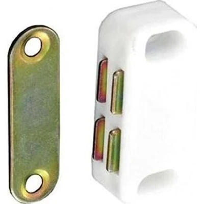 Image of Securit Magnetic Catch White