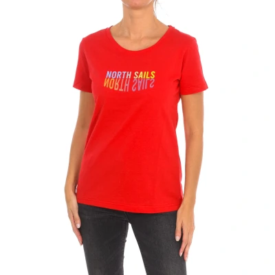 Image of North Sails Womens Short sleeve t shirt 9024290 women Red Size Small
