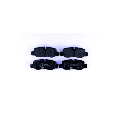 Image of 4474200120, 4474200320, A4474200120, A4474200320, A4474206700 Brake pad set HELLA 8DB 355 021 761 prepared for wear indicator