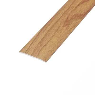 Image of eXtreme Self Adhesive Flat Threshold Strip 3ft Stick Down Transition for Laminate, Tile, Wood, and Lino Flooring Waterproof, Dirt Resistant, Sturdy Door Bar Enhanced Oak