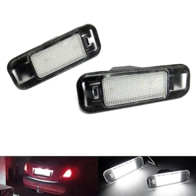Image of 2x LED Licence Number Plate Light White Canbus For 2005 2011 Rio MK II JB Rio5