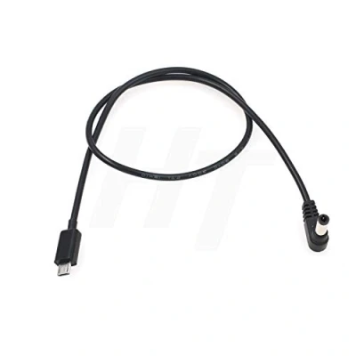 Image of HangTon Tilta Nucleus Nano Motor Power Cable DC Barrel to Micro USB 12V 50cm