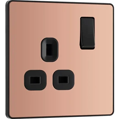 Image of BG Electrical Evolve Single Switched Power Socket