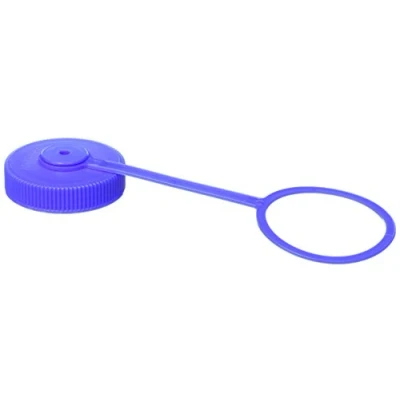 Image of Nalgene Lid Wide Mouth Loop Top Water Bottle (Blue)
