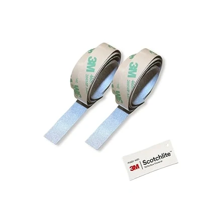 Image of Salzmann 3M Reflective Tape Universal High Visibility for Backpacks, Bicycles, Helmets Made with Material