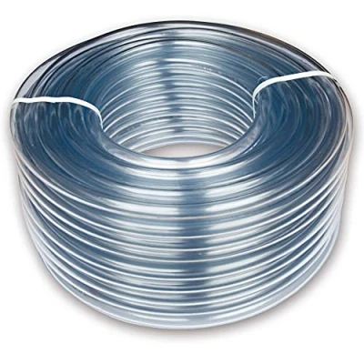 Image of 5m Length of Clear PVC tubing,aquariun Airline,Suitable for Oil,Gas air and Water Non Fade Flexible Pipe 5mm Internal 8mm External