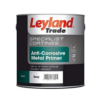 Image of Leyland Trade Anti Corrosive Metal Primer Grey 2.5L