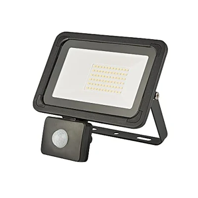 Image of Biard LED Outdoor Security Floodlight 50W Easy Install Waterproof Bright Wall Light with Built in PIR Motion Sensor IP65 Protection Ideal for Garden