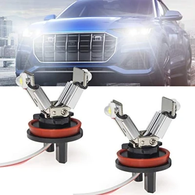 Image of Biqing LED Angel Eyes Lights,H8 Halo Ring Light Bulbs Daytime Running 12W Xenon White with CE Mark CANBUS for E82 E87 E90 E91 E92 M3 E93 E60 E61 E63 E70 X5 E71 X6 E89 Z4