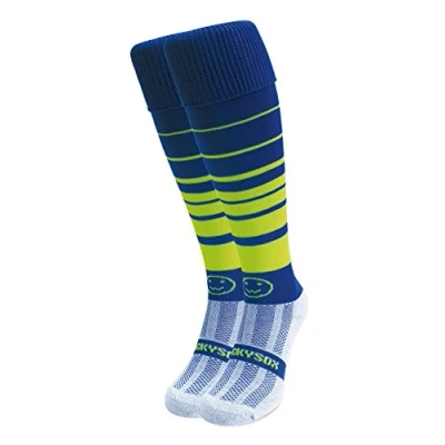 Image of WackySox Raver Knee Length Rugby Socks Sports for Men and Women Womens Mens Walking Riding Hockey Football Running Club Team Activities