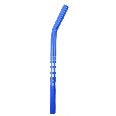 Image of OLD SCHOOL BMX 25.4mm ALLOY FLUTED LAYBACK SEAT POST 16 SADDLE STEM BLUE