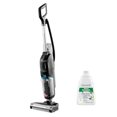 Image of BISSELL® CrossWave® HF2 Wet and Dry Hard Floor Cleaner 3847E, Black/ Cool Grey/ Bossanova Blue