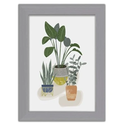 Image of MH Home Photo Frame, Picture Certificate Freestanding &amp; Wall Mountable (Silver, A4 (21 x 30 cm))