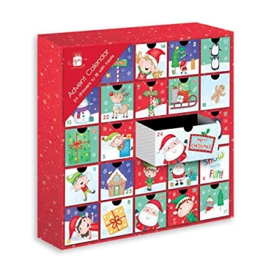Image of Giftmaker Collection Christmas Advent Calendar with 24 Drawers Add your own Treats