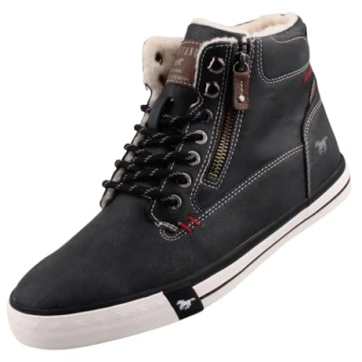 Image of MUSTANG Men&#039;s 4072 604 Sneaker, Black, 9 UK