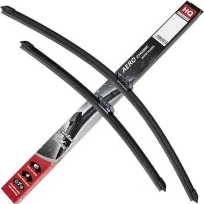 Image of HQ AUTOMOTIVE Front Windscreen Wiper Blades Fits: RENAULT Captur 2016 2019 model: ADF41 621
