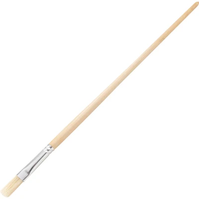 Image of 5x Kennedy Flat Fitch Brush, Natural Bristle, No.6