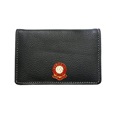 Image of Lincoln City Football Club Leather Card Holder Wallet
