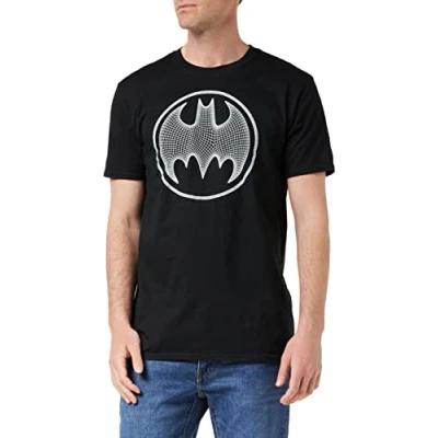 Image of DC Comics Men&#039;s Batman 3d T Shirt, Black (Black Blk), L UK