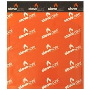 Image of StovesnBits VILLAGER DUO STOVE GLASS (158mm x 158mm Shaped)