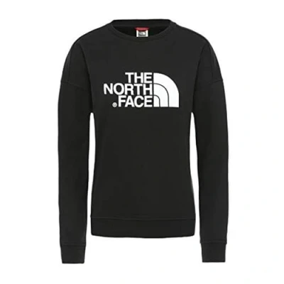 Image of The North Face DREW PEAK CREW Sweatshirt, Women&#039;s, Size: Large, Black