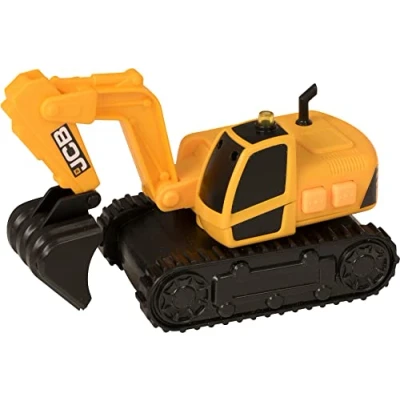Image of JCB Excavator Digger Construction Toy Vehicle / Truck with Light and Sound