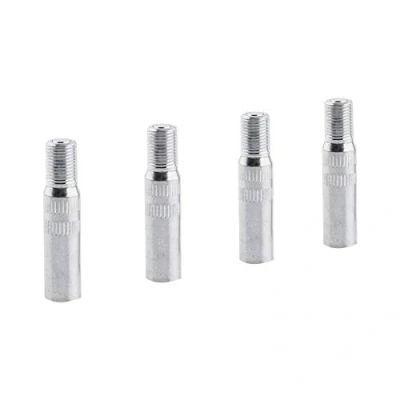 Image of Valve Stem Extenders, 4pcs Metal Extenders Car Tire Extension Adaptor Silver for Truck Van Caravan