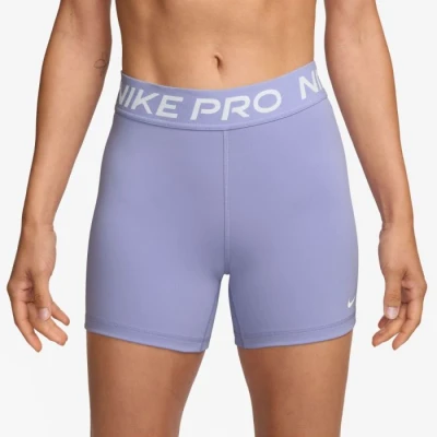 Image of Nike Performance Short Leggings, Women&#039;s, Size: Large, Lilac ice/white
