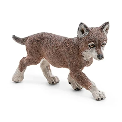 Image of Papo 50284 Figurine Wolf cub, Multicolor