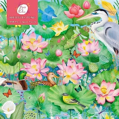 Image of Adult Jigsaw Puzzle: Bex Parkin: Waterlily Pond: 1000 Piece Puzzles
