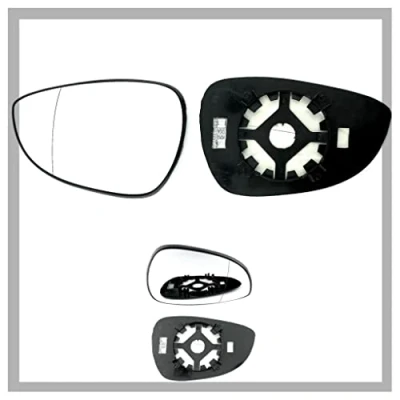 Image of Fits Ford B Max From 2012 to 2018 Heated Base Wide Angle Clip on Wing Mirror LEFT HAND (UK Passenger Side)