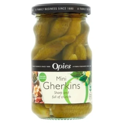 Image of Opies Mini Gherkins Pack of 6