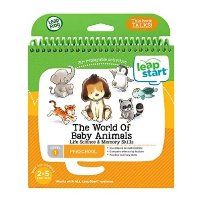 Image of LeapFrog LeapStart Nursery Activity Book: The World of Baby Animals