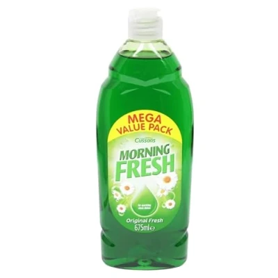 Image of Morning Fresh Original 675ml: Powerful Washing Up Liquid for Sparkling Clean Dishes