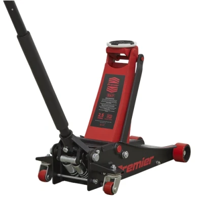 Image of Sealey Premier Trolley Jack 2.5 Tonne Low Profile with Rocket Lift