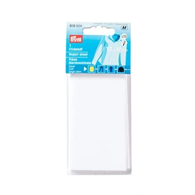 Image of Prym Pice thermocollant, serg cotton, 12x45 cm white