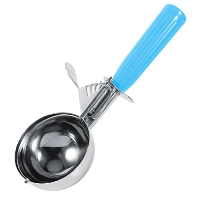 Image of Stainless Steel Ice Cream Spoon Fruit Vegetable Spoons Kitchen Gadget Tool Coffee 9 Sizes (Size: 5.7cn)